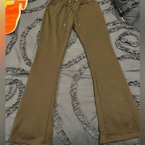 Men’s Black Flared SweatPants